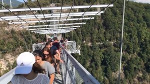 Скай Парк (Sky Park) Сочи. Прыжок с 209 метров.ZIPLINE. Мост СкайБридж.