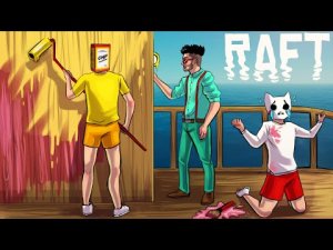 И ВСЕ ЖЕ МЫ ДОДЕЛАЛИ НАШ КОРАБЛЬ! ПОСЛЕДНЯЯ СЕРИЯ В РАФТ (RAFT)