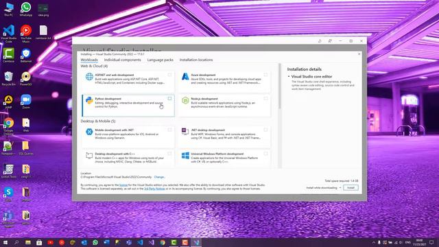 Download and Install Visual Studio for C/C++ смотреть онлайн