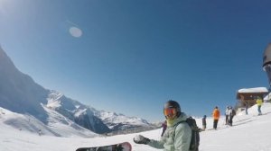 Snowboarding -Les Arcs in a VW California Beach - Ski Camping - Campervan, Europe, GoPro, VanLife