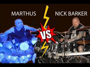 Marthus vs Nicholas Barker (Cradle of Filth drummers battle)