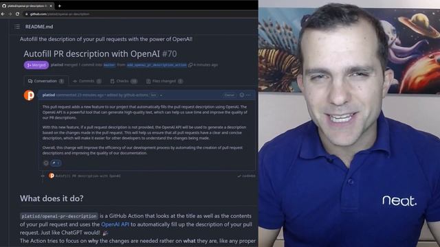 Autofill your Pull Request descriptions with the power of #openai смотреть онлайн