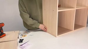 Как собрать стеллаж KN23 от KVADRO NOVO