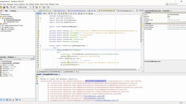 Error: "java.net.SocketTimeoutException: Receive timed out". Verify the server and instance names смотреть онлайн