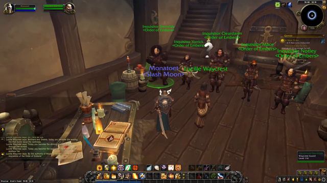 Battle for Azeroth Quest 239: A New Order (WoW, human, Paladin) смотреть онлайн