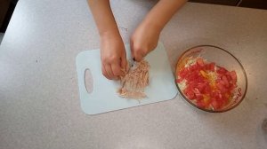 Лёгкий салат с имбирём