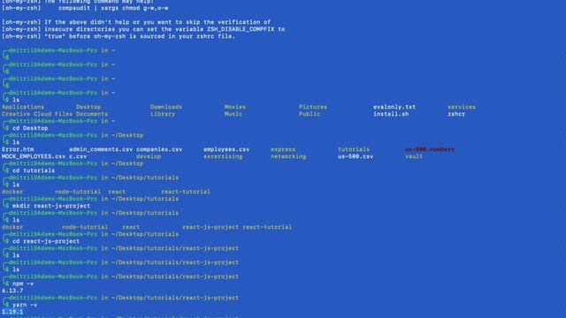 React JS crash course tutorial 2 - installing react app смотреть онлайн