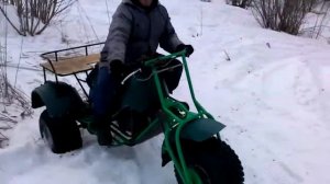 Трицикл.атаман макс после доделки ч 2