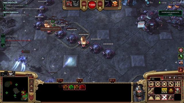 StarCraft II Co-op: Inordinate Response Mengsk Solo смотреть онлайн
