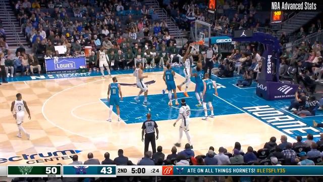 Giannis Antetokounmpo 24 pts 10 reb 5 ast vs Hornets | February 29, 2024 | смотреть онлайн