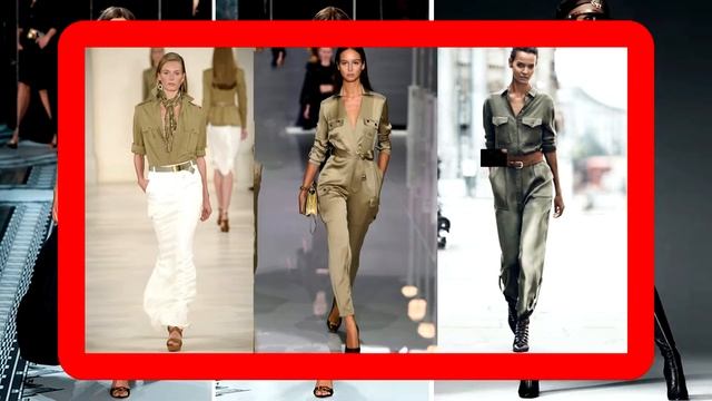 Стиль милитари для женщин смотреть онлайн