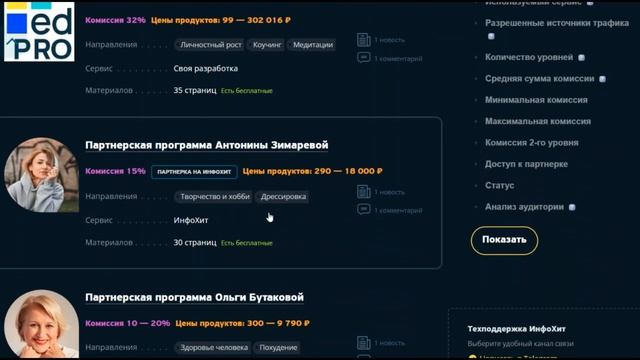 Путь к партнерству. Как выбрать партнерские программы для заработка. Инфохит