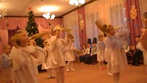 Танец льдинок. Новогодняя Елка в детском садике №86