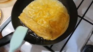 Завтрак. Омлет по-японски для себя любимых!