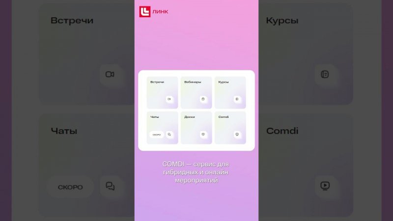 Продукты МТС Линк для онлайн-коммуникации