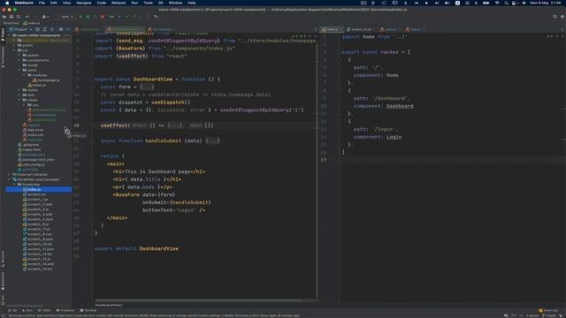 React Router redesign - cum sa cream rute autorizate - tutorial RO смотреть онлайн