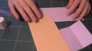 Скрапбукинг для начинающих Бесконечная открытка ручная работа