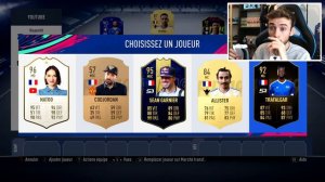 JE DÉCOUVRE LA DRAFT DES YOUTUBERS !!! (FIFA 19)