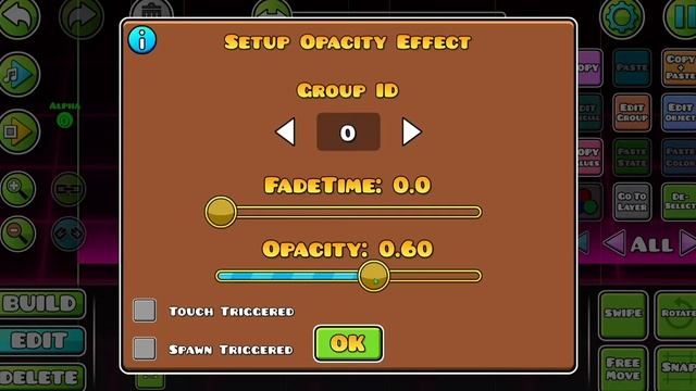 Как сделать красивый фон в geometry dash. Туториал для новичков. смотреть онлайн