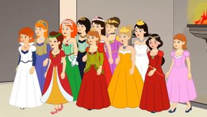 СПЯЩАЯ КРАСАВИЦА + ДВЕНАДЦАТЬ ТАНЦУЮЩИХ ПРИНЦЕСС сказка для детей, анимация и мультик