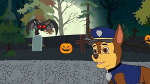 Ночь Хэллоуина | Щенячий патруль | Дошкольные песни | Scary Rhymes | Halloween Night | Remaster
