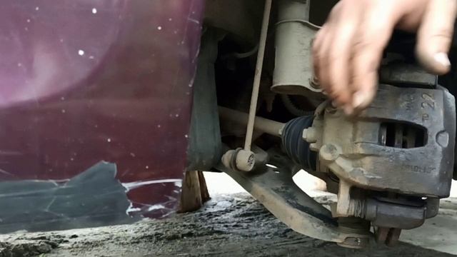 Замена передних тормозных колодок на Хендай Солярис (Hyundai Solaris) смотреть онлайн