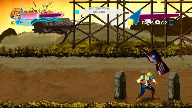 Ретродвиж [PC] - Double Dragon: Neon [3] - сложность Дракон.