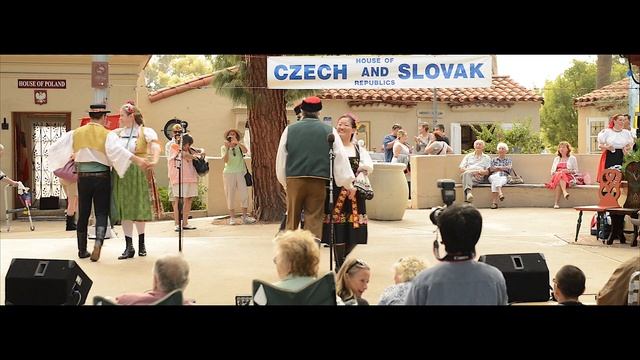 Czech Mazurka | Czech And Slovak Balboa Park Lawn Program 2014 смотреть онлайн