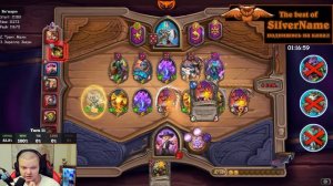 SilverName Hearthstone 😡 МИНУС БУТЫЛКА, ЛИЦО, КЛАВИТУРА. Арес сбежал. 😡 Сильвернейм.