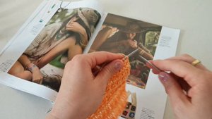 Вяжем узор с эффектом вытянутых петель 💗 knitting pattern.