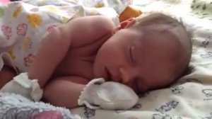 Кирюша икает=)