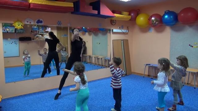 Фрагмент №3 занятия по хореографии. смотреть онлайн