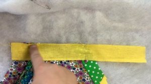 Опять полоски! Коврик гексагон. Пэчворк для новичков.