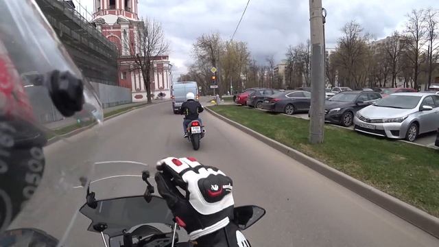 Михаил. Первый выезд в город на мотоцикле. Мотосопровождение смотреть онлайн
