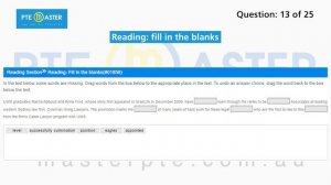 Most repeated PTE Reading Fill in the Blanks questions 21/02-28/02/24