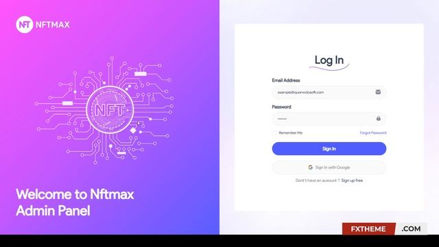 NFTMAX- NFT React Admin and Dashboard Template web app nft admin смотреть онлайн