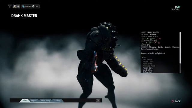 Warframe Model Showcase: Drahk Master смотреть онлайн
