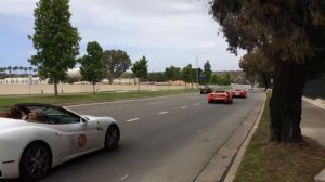 Porsche 918 Spyder Hauling Ass! Martini Racing vs Ferrari 458s Targa Trophy