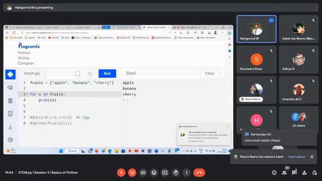 STEM.py | Session 3 | Basics of Python