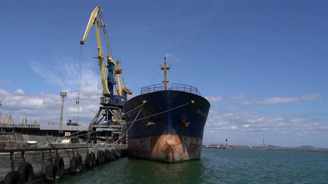 Опубликована схема Минобороны РФ для безопасного выхода судов из украинских портов в Черное море
