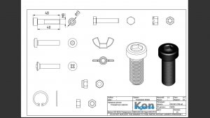 FreeCAD22 KH026 Стандартные изделия