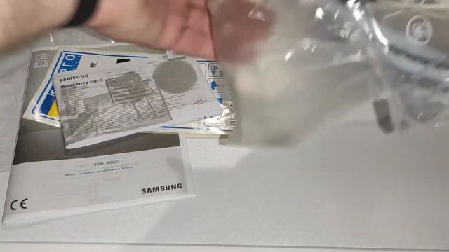 Розпакування та огляд пральної машини SAMSUNG WF60F1R2E2WDUA смотреть онлайн