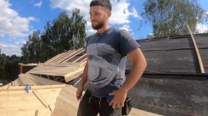 Скользящие крыши на срубах, усадка, зазоры - @roofsquad