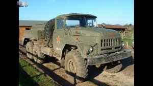 Эвакуатор ЗИЛ 131 в Англии   Такое увидишь нечасто