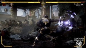 Mortal Kombat 11 Geras vs. Baraka Gameplay (Fatality)