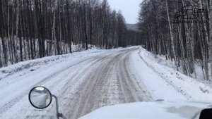 Дальнобой по ДВ. Перевал "Ольдогой", трасса "Лена", февраль 2020
