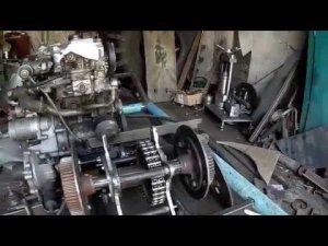 видео от Валентина силовая установка сборка бортповоротного вездехода НАЧАЛО