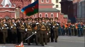 Азербайджан на Параде Победы в Москве, 09.05.2010