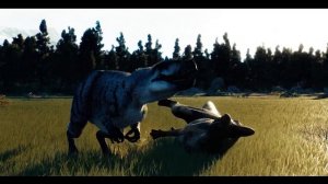 ALL Yutyrannus Hunting Animations In Slow Motion ! Jurassic World Evolution 2 Feathered Species Pac