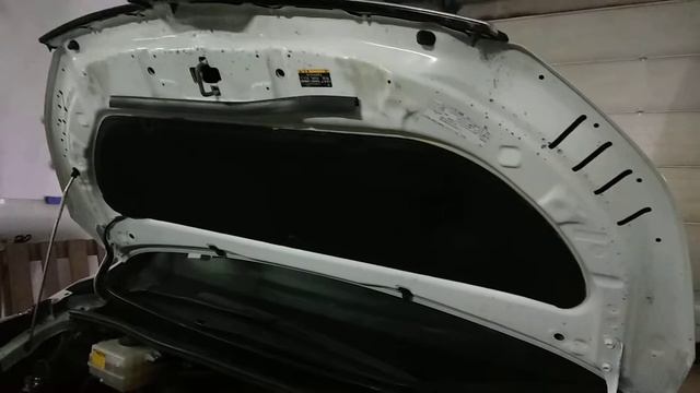 Вопрос про отверстия на капоте Toyota Voxy hybrid 2014 смотреть онлайн